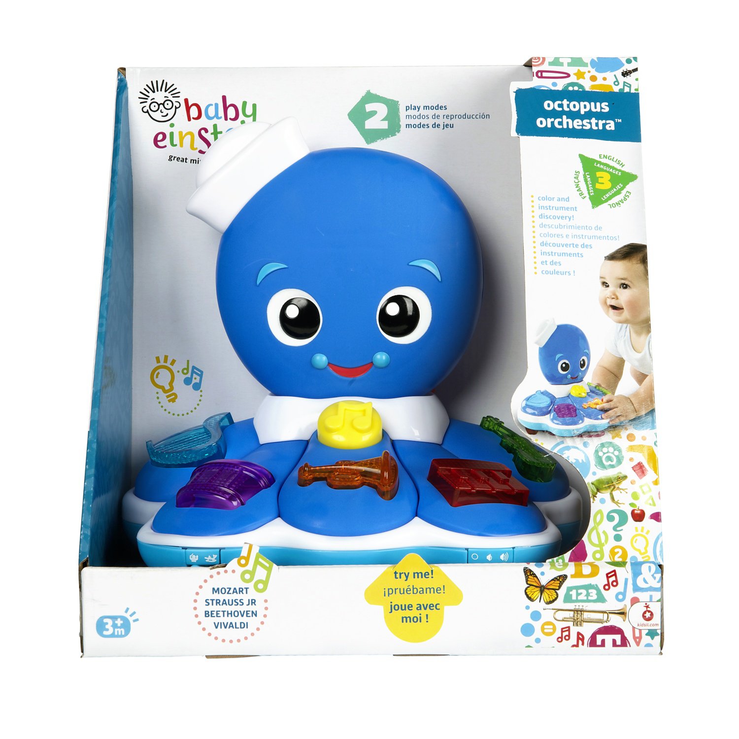 Baby Einstein Octopus Orchestra™ Musical Toy (600g)